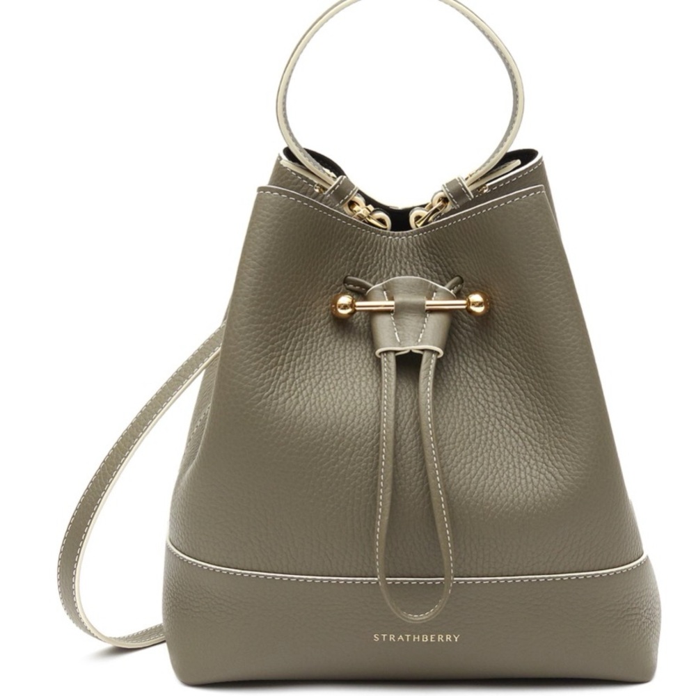 STRATHBERRY Lana Osette Midi - Slate with Vanilla Edge. NWOT